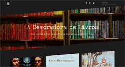 Desktop Screenshot of adevoradoradelivros.com