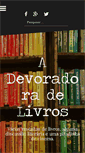 Mobile Screenshot of adevoradoradelivros.com