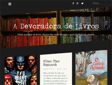 Tablet Screenshot of adevoradoradelivros.com